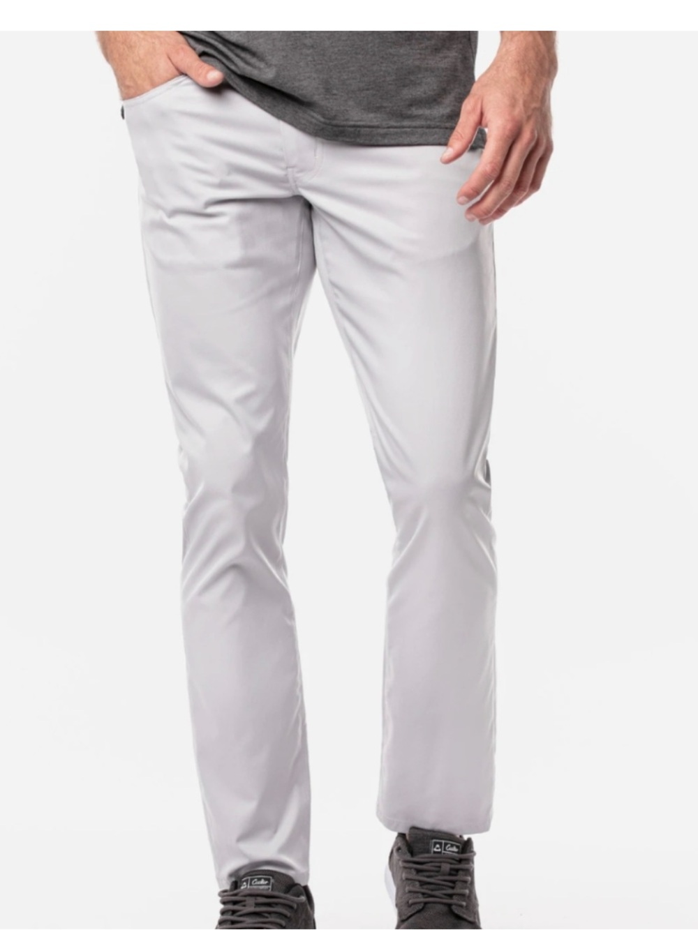 Travis Mathew white golf pants